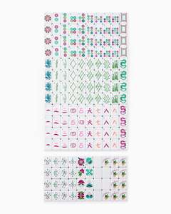 Juego de Mahjong Americano Serie Happy, Fichas de Acrílico Grabadas, Regalos de Lujo, Juego de Mahjong Americano con Fichas Grabadas - Product Image 3