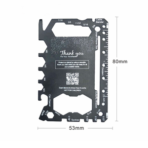 Survival 46 Trong 1 Kim Loại Ngoài Trời Ví Thụy Sĩ Thẻ Tín Dụng Bỏ Túi Dành Cho Doanh Nhân - Product Image 4