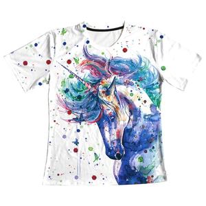 スカルプリントカジュアルサマースポーツTシャツ特大筋肉フィットショート丈ジャージーニット生地デジタルテクニックパフブランク - Product Image 5