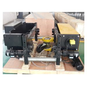 Promotion <span class=keywords><strong>5</strong></span> tonnes de levage électrique à câble métallique de style européen 6.3 tonnes avec moteurs à engrenages de style ABM pour grue à simple faisceau - Product Image 3