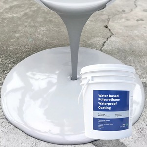 <span class=keywords><strong>Peinture</strong></span> d'étanchéité PU à base d'eau pour toitures, béton, cuisines et carrelages – Résistante aux UV, application liquide par pulvérisation et pinceau - Product Image 1