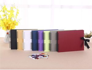 Album de scrapbooking 80 pages 11x8 pouces en papier kraft, album <span class=keywords><strong>photo</strong></span> DIY avec accessoires, <span class=keywords><strong>livre</strong></span> de souvenirs, mariage, anniversaire, voyage, Saint-Valentin - Product Image 6