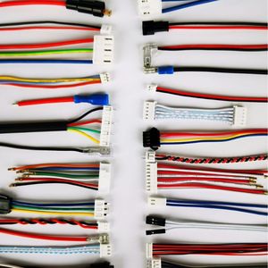 Adaptor Kabel Profesional Kustom dengan Konektor JST 8-32 AWG 1.0-2.54mm Pitch PTFE/Nylon IP66 untuk Kabel Elektronik - Product Image 1