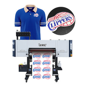 Impresora UV <span class=keywords><strong>DTF</strong></span> Locor de 24 Pulgadas, Máquina Digital con 3/4 Cabezales I3200, Tinta UV, Rollo de Etiquetas Adhesivas con Lámina Dorada, <span class=keywords><strong>Impresión</strong></span> de Logotipos Personalizados, Nuevo - Product Image 3