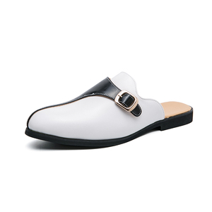 Produits les plus vendus Chaussures habillées en PU pour hommes Demi-chaussures tendance Sandales décontractées d'été pour hommes Extérieur - Product Image 1