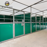 Prix d'usine – Écurie temporaire/abri pour chevaux en acier galvanisé avec toit