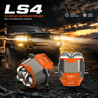VAHID Nouveau Phare Projecteur LED Double Laser 3 Pouces Ultra Haute Performance Bi-LED Couverture Large de la Route Rétrofit Automobile