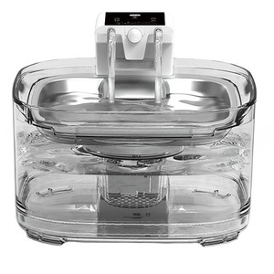 Jpet Smart Cat Water Fountain <b>Rounded</b> 1350g Rechargeable <b>Battery</b> Detachable For Dogs And Cats - Product Image 1