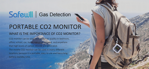 Safewill Precio al por mayor Aula Medidor de calidad del aire interior Detector PM2.5 Monitor de calidad del aire Iaq Sensor de polvo Detector de gas - Product Image 5