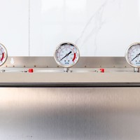LEVAO Australie Filtre à eau à 3 niveaux pour toute la maison Système de filtration à cadre en acier inoxydable