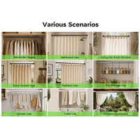 YIJIALE Barra de tensión de acero al carbono con recubrimiento E-Coat de 22 mm (55.12-102.4 pulgadas) para ducha, de alta resistencia, sin herramientas, para baño, 30K SQM, para exportación
