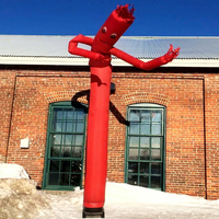 Mannequins publicitaires gonflables d'extérieur de qualité commerciale pour la publicité extérieure, avec souffleur