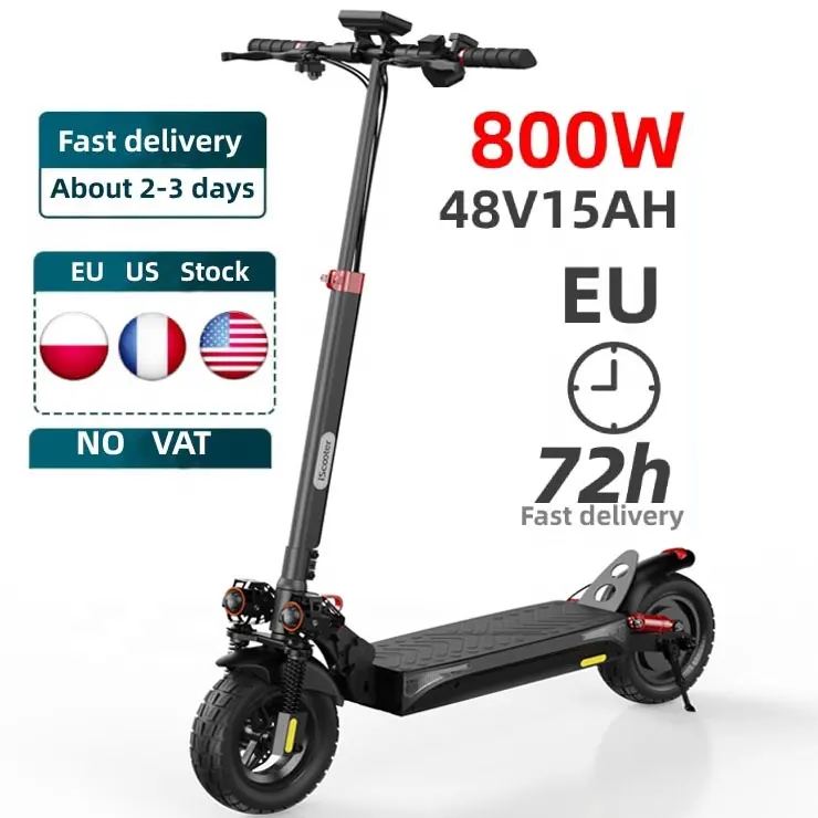 EU UK warehouse 2 wheel Adult Foldable shock-absorbing tyres patinete electrico pro electric scooters