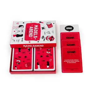 Заводская Высококачественная Oem Odm продукция карточных игр для взрослых, Лидер продаж, цельная карточная игра, пользовательская печать