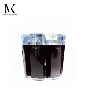 Sang trọng hiện đại trung tâm mua sắm kính trang sức hiển thị trường hợp trang trí bằng gỗ <span class=keywords><strong>Showcase</strong></span> hiển thị cho cửa hàng đồ trang sức <span class=keywords><strong>Showcase</strong></span> - Product Image 6