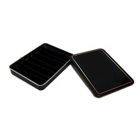 Boîte en métal rectangulaire coulissante personnalisée pour cigarettes, mini-boîte à tabac, épices, aliments, de qualité alimentaire, pour sucre, chewing-gum