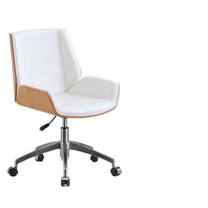 Bürostuhl mit mittlerer Rückenlehne aus Bugholz mit Aluminiumgestell - Product Image 2