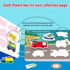 Libro silencioso Montessori para bebé, juguete educativo, libro de actividades de aprendizaje cognitivo para niños - Product Image 4