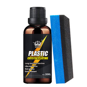 Restaurateur de garnitures en vinyle et <span class=keywords><strong>plastique</strong></span> pour l'entretien automobile, 30 ml, revêtement cristallin, vente en gros, conception personnalisée - Product Image 2