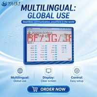 Impresora CIJ YIIJET para la Industria de Cables, Botellas, Alimentos, Bebidas y Medicamentos, Imprime Fecha, Número de Lote, Código QR y Código de Barras