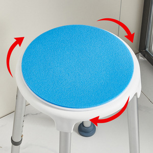 Chaise de douche rotative à 360 degrés, en alliage d'aluminium, capacité de 250 Kg, tabouret de salle de bain pour personnes âgées, handicapées, femmes enceintes - Product Image 1
