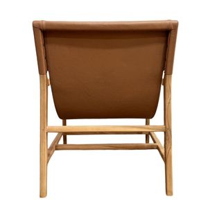 Functional <b>teak</b> sling <b>chair</b> offering a stylish seating solution for poolside areas <b>gardens</b> patios resorts and terraces - Product Image 5