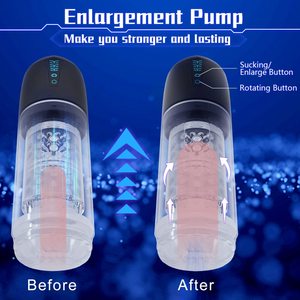 Mainan seks pria mainan seks pria masturbator mainan seks pria dewasa, vagina saku pria, masturbator pria mesin seks pompa Penis pria - Product Image 3