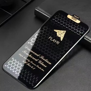 FLAYR GLASS Full Glue 9H 10D 5D 111D for IPhone16 15 14 <b>13</b> 12 11 XR XS MAX <b>Screen</b> <b>Protector</b> Anti-spy Tempered Film - Product Image 2