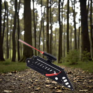 หนังสติ๊กเหล็กพับได้ Piaoyu สำหรับกิจกรรมกลางแจ้ง พร้อมเลเซอร์สีแดงความแม่นยำสูง อุปกรณ์เสริมสำหรับการล่าสัตว์ - Product Image 5