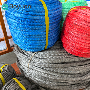 Cuerda de amarre marina Boyuan de <span class=keywords><strong>12</strong></span> cabos trenzados huecos de UHMWPE, 36 mm, de polietileno, poliéster, Dyneema, para navegación, yates y remolcadores - Product Image 5