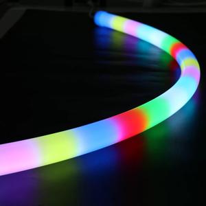 Flexible 360 Degree Black White Silicone Neon Led Strip DMX RGB RGBW Programmable Neon <strong>Rope</strong> Tube Full Color Neon <strong>Light</strong> for Club - Product Image 3