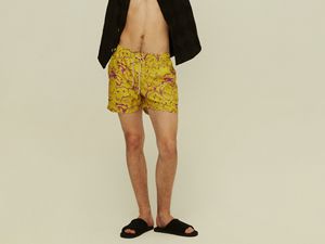 Maillot de bain professionnel personnalisé 2025 en maille Spandex/Polyester, respirant, imprimé tendance, écologique, séchage rapide, service OEM - Product Image 5