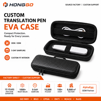 Étui rigide en EVA pour stylo parlant, personnalisé, fabricant OEM ODM, service d'usine, pour voyage et utilisation en extérieur, sac de transport organisateur en EVA