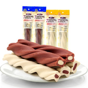 Fábrica de golosinas para mascotas Huesos dentales Snacks Venta al por mayor Perro Mastica Dental Stick Bone Sabor personalizado Golosinas para perros al por mayor - Product Image 6