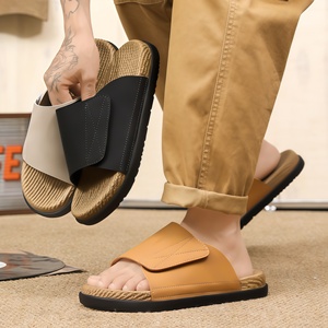 Sandalias CPHT Dubai, Lujosas, para Ramadán, Playa, Vacaciones, Golfo, Hechas a Mano en Italia, Premium, Árabes, para Hombre, Talla Grande - Product Image 4