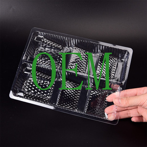 Bandeja de Plástico Personalizada Tipo Concha, Bandeja de Plástico Económica al por Mayor, Bandeja de Plástico Multiusos, Bandejas de Plástico para Mascotas, Bandejas de Plástico para Galletas - Product Image 2