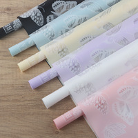 Papier d'emballage pour fleurs imperméable, matériel d'emballage cadeau floral, papier d'emballage pour boutique de fleurs, papier d'emballage pour bouquet