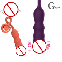 Vibrateur G-Spot pour femme adulte, rechargeable par USB, avec fonctions de poussée, de rotation et de télescopie, 9 fréquences, multi-vitesses, 100% étanche