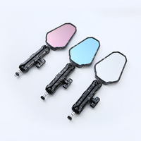 Rétroviseurs Réfléchissants Multicolores Réglables pour Moto Tout-Terrain - Vente Chaude