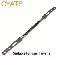 Lampe chauffante infrarouge personnalisée en fibre de carbone 12V-600V 50W-8000W, tube chauffant en quartz pour four et four à micro-ondes, pièces de chauffage