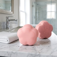 Brosse nettoyante faciale sonique rotative à billes magnétiques, étanche IPX6, en silicone, pour un nettoyage en profondeur des pores et un massage du visage