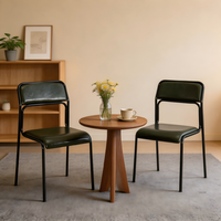 Silla de Comedor Moderna con Patas Metálicas Acolchadas con Tela Resistente al Desgaste, Estilo Lujoso, para Sala de Estar, Dormitorio, Hotel, Decoración de Interiores del Hogar