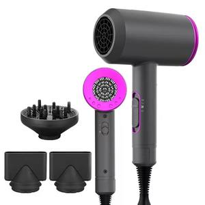 Professionale forte potenza 2400w Full Body leggero ad alta velocità 110000rpm regolabile ionico asciugacapelli per casa <span class=keywords><strong>e</strong></span> barbiere - Product Image 2