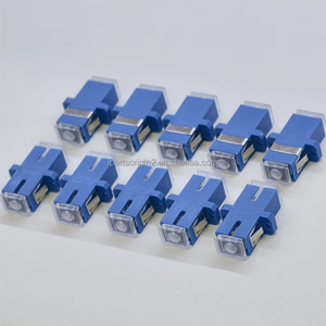 Adaptador de Fibra Óptica UPC Monomodo de Fibra Única, Popular y en Oferta, con Carcasa de Plástico Azul para Cable de Red Óptica - Product Image 4