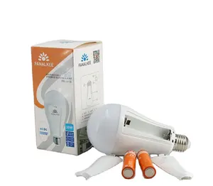 Portable Cordless Charging Emergency Bulb Recharge Bulb Emerg Led Lights With Battery Batteries rechargeable led bulb