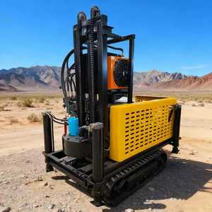 Harkon Powered Crawler Water Well Drilling Rig Motor Core 150m Depth 300mm Hole Diameter 22HP Competitive Price 2 Year - Product Image 2