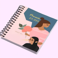 Carnet de notes personnalisé pour la santé mentale quotidienne, journal, agenda, organisateur, carnet à spirale pour cadeaux, échantillon gratuit