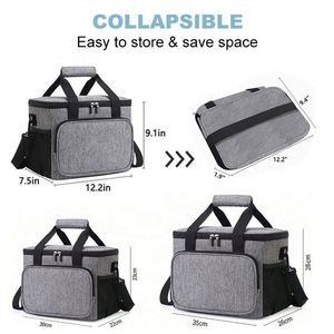 Sac isotherme portable pour pique-nique en plein air, étanche, personnalisable avec logo, pour aliments et repas - Product Image 3