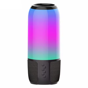 Nhà Máy giá không dây BT Loa LED hiển thị ánh sáng với đồng hồ báo thức tempe bauhn ánh sáng hiển thị cho samphone Sản xuất tại Trung Quốc - Product Image 4