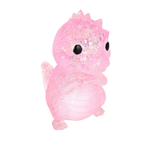 Nouvelle poupée anti-stress en TPR, dinosaure amusant à presser, avec paillettes, en forme de dessin animé, jouet amusant pour enfants pour déstresser - Product Image 3
